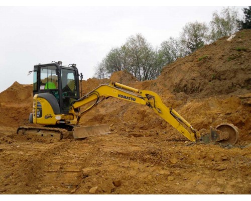 Мини-экскаватор Komatsu PC35
